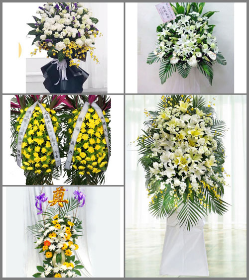 云南红河州个旧市蔓耗镇白事花篮预定
